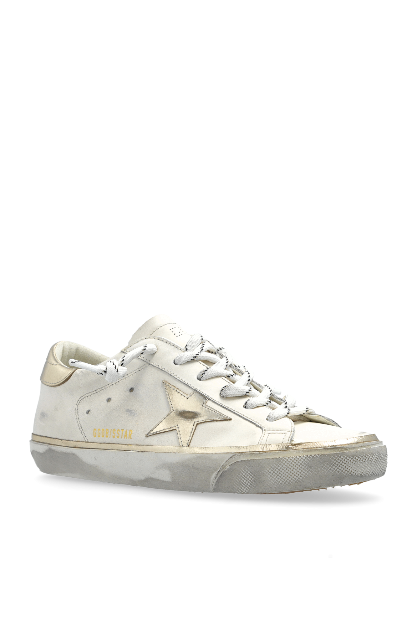 Kremowy Buty sportowe `Super Star Classic With List` Golden